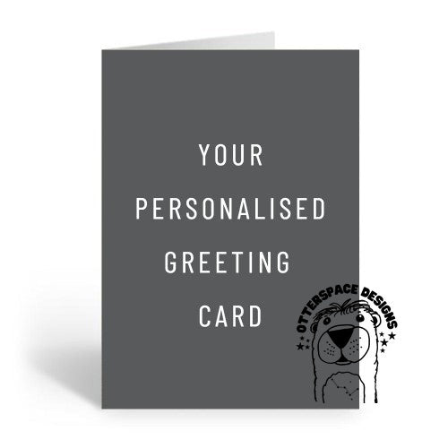 Personalised Greeting Card