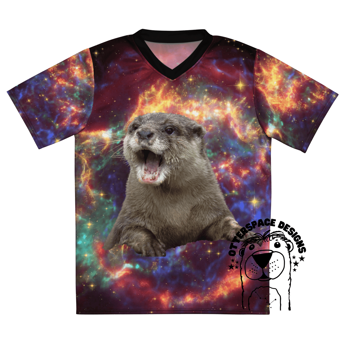 Colorful Space Otter