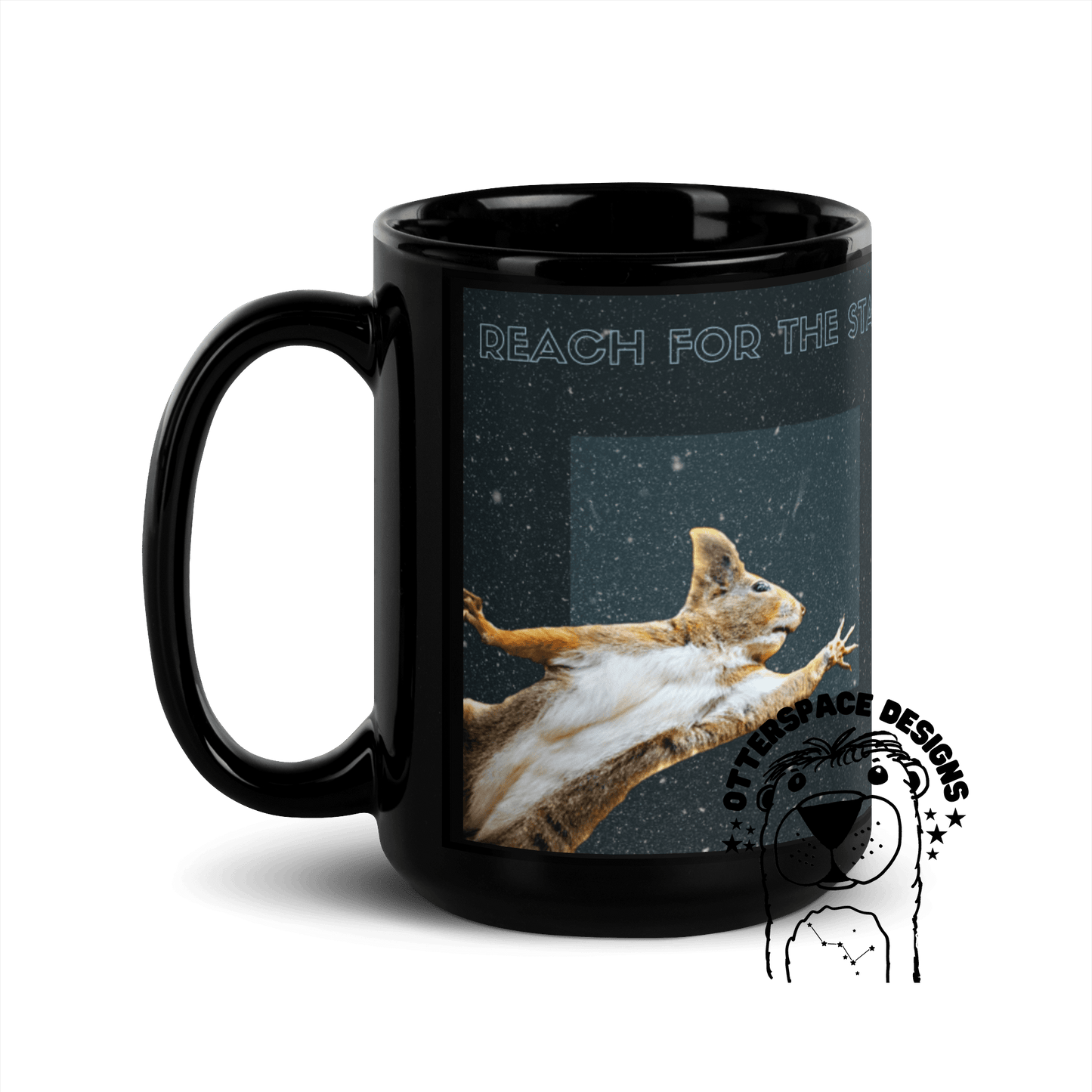 Black Glossy Mug