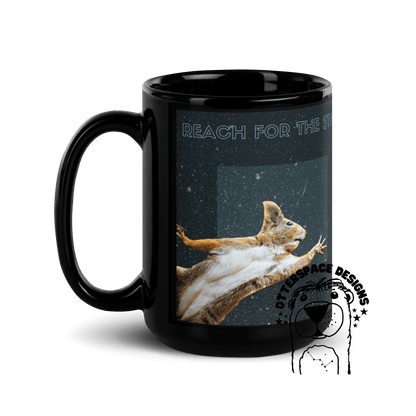 Black Glossy Mug