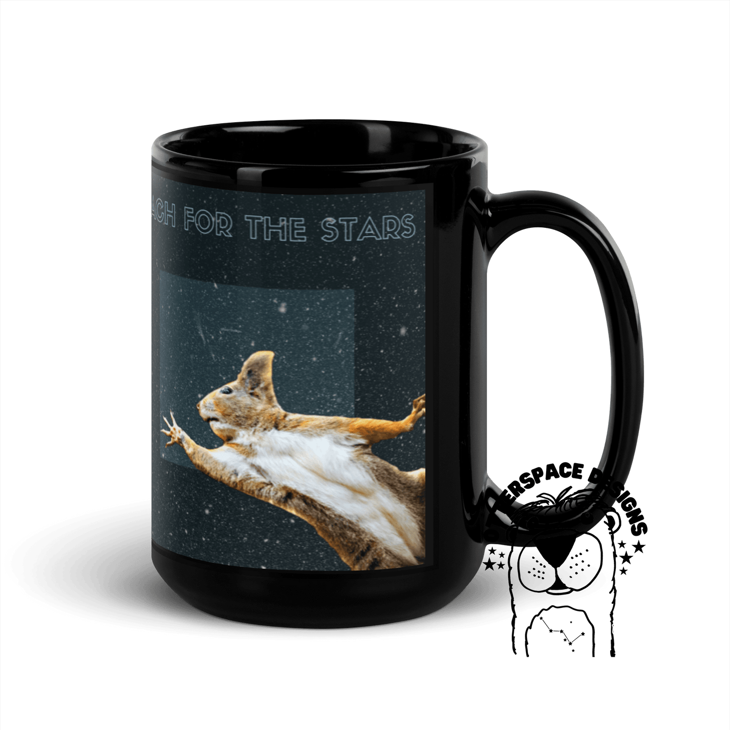 Black Glossy Mug